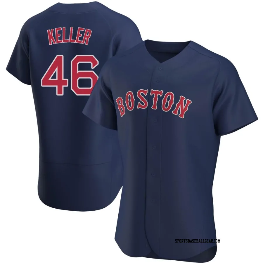 Brad Keller Men's Boston Red Sox Navy Authentic Alternate Jersey