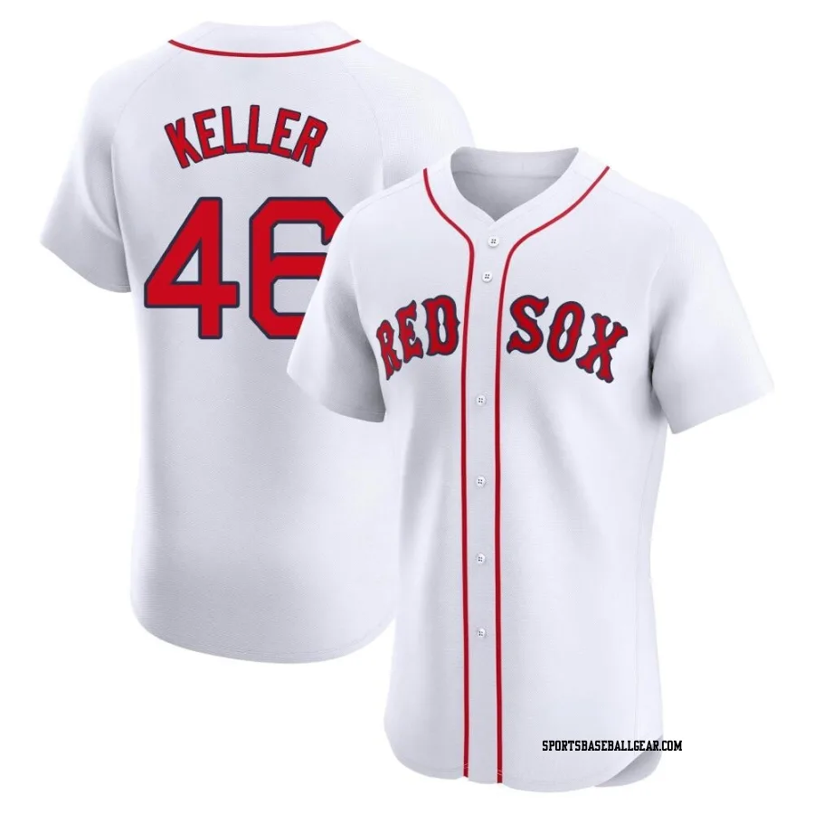 Brad Keller Men's Boston Red Sox White Elite Home Jersey