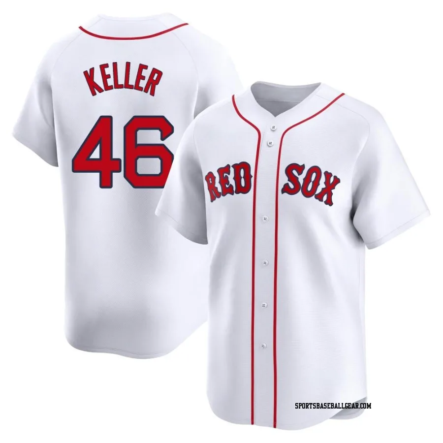 Brad Keller Men's Boston Red Sox White Limited Home Jersey