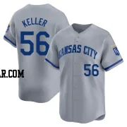 Brad Keller Men's Kansas City Royals Gray Limited Away Jersey