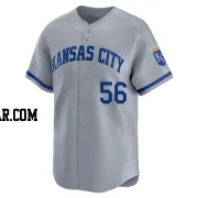 Brad Keller Men's Kansas City Royals Gray Limited Away Jersey