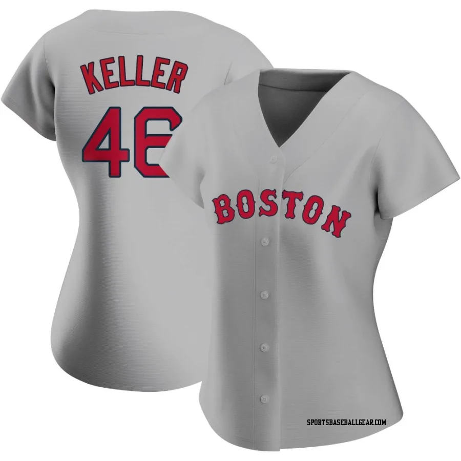 Brad Keller Women's Boston Red Sox Gray Authentic Road Jersey