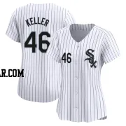 Brad Keller Women's Chicago White Sox White Limited Home Jersey