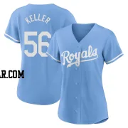 Brad Keller Women's Kansas City Royals Light Blue Authentic 2022 Alternate Jersey