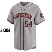 Brad Lidge Men's Houston Astros Gray Limited Away Jersey