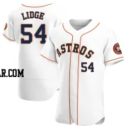 Brad Lidge Men's Houston Astros White Authentic Home Jersey