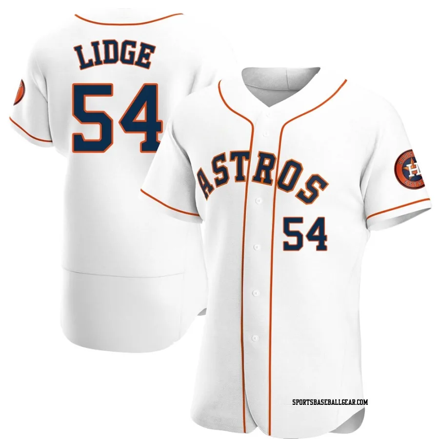 Brad Lidge Men's Houston Astros White Authentic Home Jersey