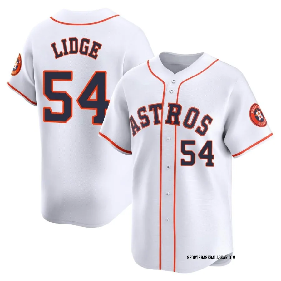 Brad Lidge Men's Houston Astros White Limited Home Jersey