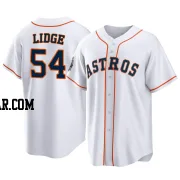 Brad Lidge Men's Houston Astros White Replica 2022 World Series Home Jersey