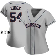 Brad Lidge Women's Houston Astros Gray Authentic Road 2020 Jersey