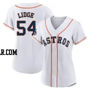 Brad Lidge Women's Houston Astros White Authentic 2022 World Series Champions Home Jersey