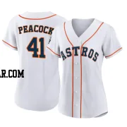 Brad Peacock Women's Houston Astros White Authentic 2022 World Series Home Jersey