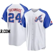 Braden Shewmake Men's Atlanta Braves White Replica 2023 City Connect Jersey