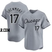 Braden Shewmake Men's Chicago White Sox Gray Limited Road Jersey