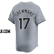 Braden Shewmake Men's Chicago White Sox Gray Limited Road Jersey