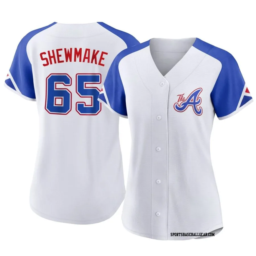 Braden Shewmake Women's Atlanta Braves White Authentic 2023 City Connect Jersey