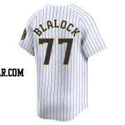 Bradley Blalock Youth Milwaukee Brewers White Limited Alternate Jersey