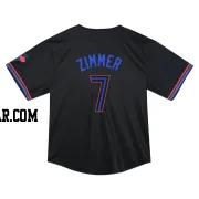 Bradley Zimmer Toddler Toronto Blue Jays Black Limited 2024 City Connect Jersey