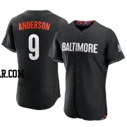 Brady Anderson Men's Baltimore Orioles Black Authentic 2023 City Connect Jersey