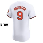 Brady Anderson Men's Baltimore Orioles White Elite Home Jersey