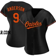 Brady Anderson Women's Baltimore Orioles Black Replica Alternate Jersey