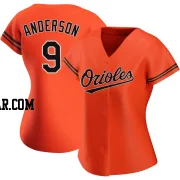 Brady Anderson Women's Baltimore Orioles Orange Replica Alternate Jersey