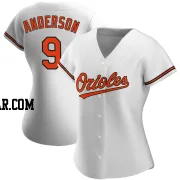 Brady Anderson Women's Baltimore Orioles White Authentic Home Jersey