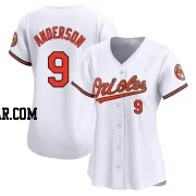 Brady Anderson Women's Baltimore Orioles White Limited Home Jersey