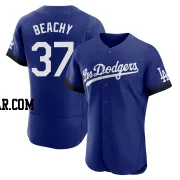 Brandon Beachy Men's Los Angeles Dodgers Royal Authentic 2021 City Connect Jersey