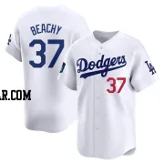 Brandon Beachy Men's Los Angeles Dodgers White Limited 2024 World Tour Seoul Series Home Jersey