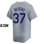 Brandon Beachy Youth Los Angeles Dodgers Gray Limited Away Jersey