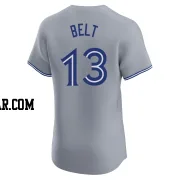 Brandon Belt Men's Toronto Blue Jays Gray Elite Road Jersey