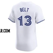 Brandon Belt Men's Toronto Blue Jays White Elite Home Jersey