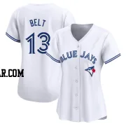 Brandon Belt Women's Toronto Blue Jays White Limited Home Jersey