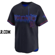 Brandon Belt Youth Toronto Blue Jays Black Limited 2024 City Connect Jersey