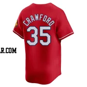 Brandon Crawford Men's St. Louis Cardinals Red Limited 2024 City Connect Jersey