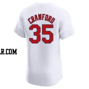 Brandon Crawford Men's St. Louis Cardinals White Elite Home Jersey