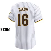 Brandon Dixon Men's San Diego Padres White Elite Home Jersey