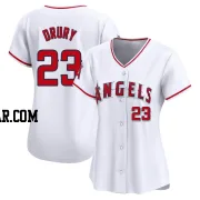 Brandon Drury Women's Los Angeles Angels White Limited Home Jersey