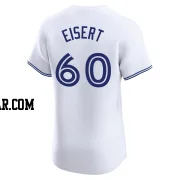 Brandon Eisert Men's Toronto Blue Jays White Elite Home Jersey