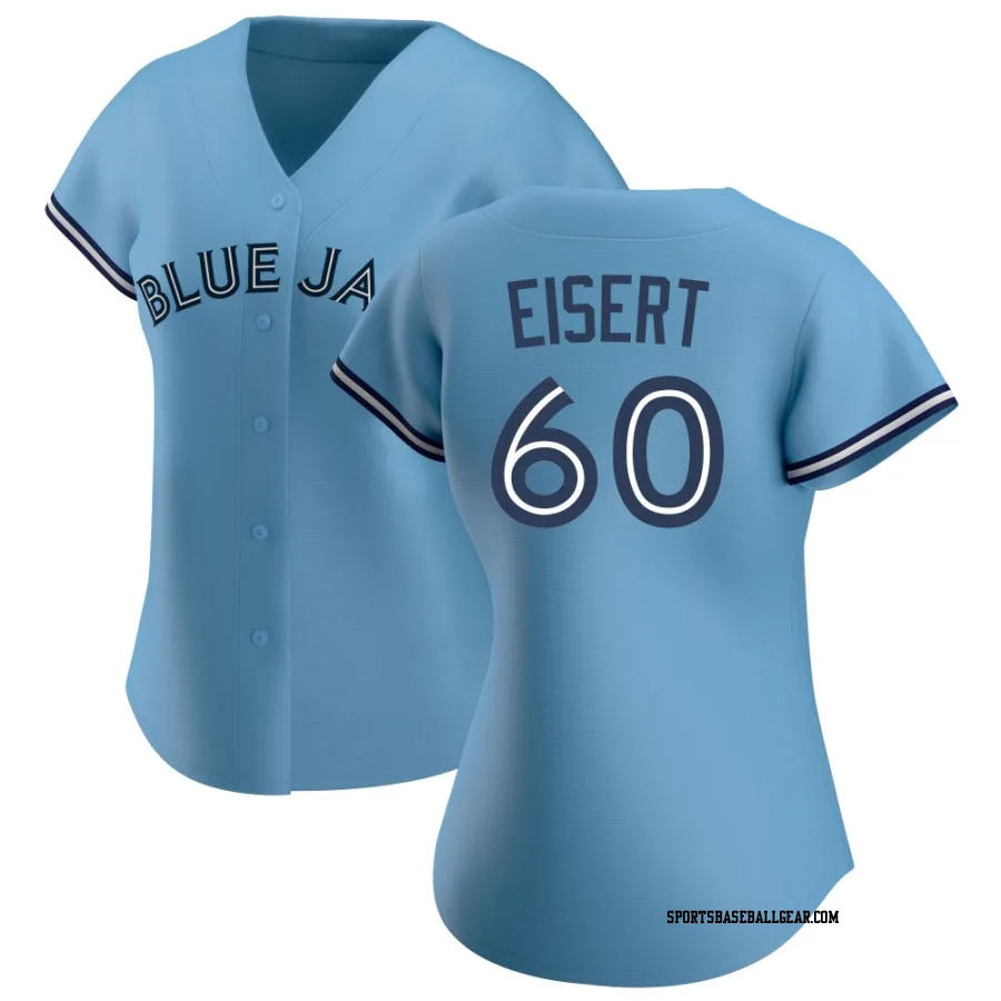 Brandon Eisert Women's Toronto Blue Jays Blue Authentic Jersey