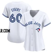 Brandon Eisert Women's Toronto Blue Jays White Limited Home Jersey