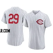 Brandon Finnegan Men's Cincinnati Reds White Authentic 2022 Field Of Dreams Jersey