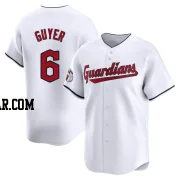 Brandon Guyer Men's Cleveland Guardians White Limited Home Jersey