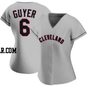 Brandon Guyer Women's Cleveland Guardians Gray Replica Road Jersey