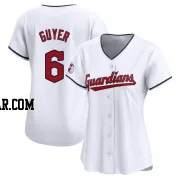 Brandon Guyer Women's Cleveland Guardians White Limited Home Jersey