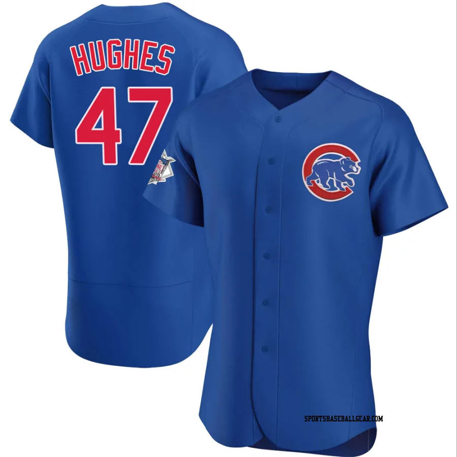 Brandon Hughes Men's Chicago Cubs Royal Authentic Alternate Jersey