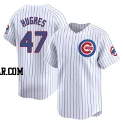 Brandon Hughes Men's Chicago Cubs White Limited Home Jersey