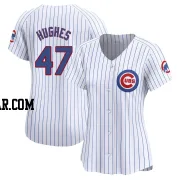 Brandon Hughes Women's Chicago Cubs White Limited Home Jersey