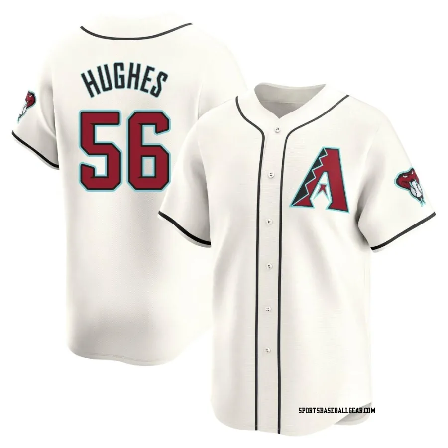 Brandon Hughes Youth Arizona Diamondbacks White Limited Home Jersey